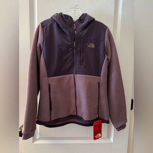 The North Face Denali fleece jacket purple